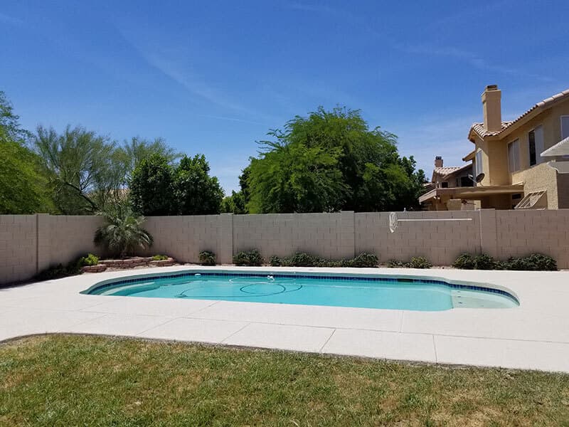 Pool deck project 10