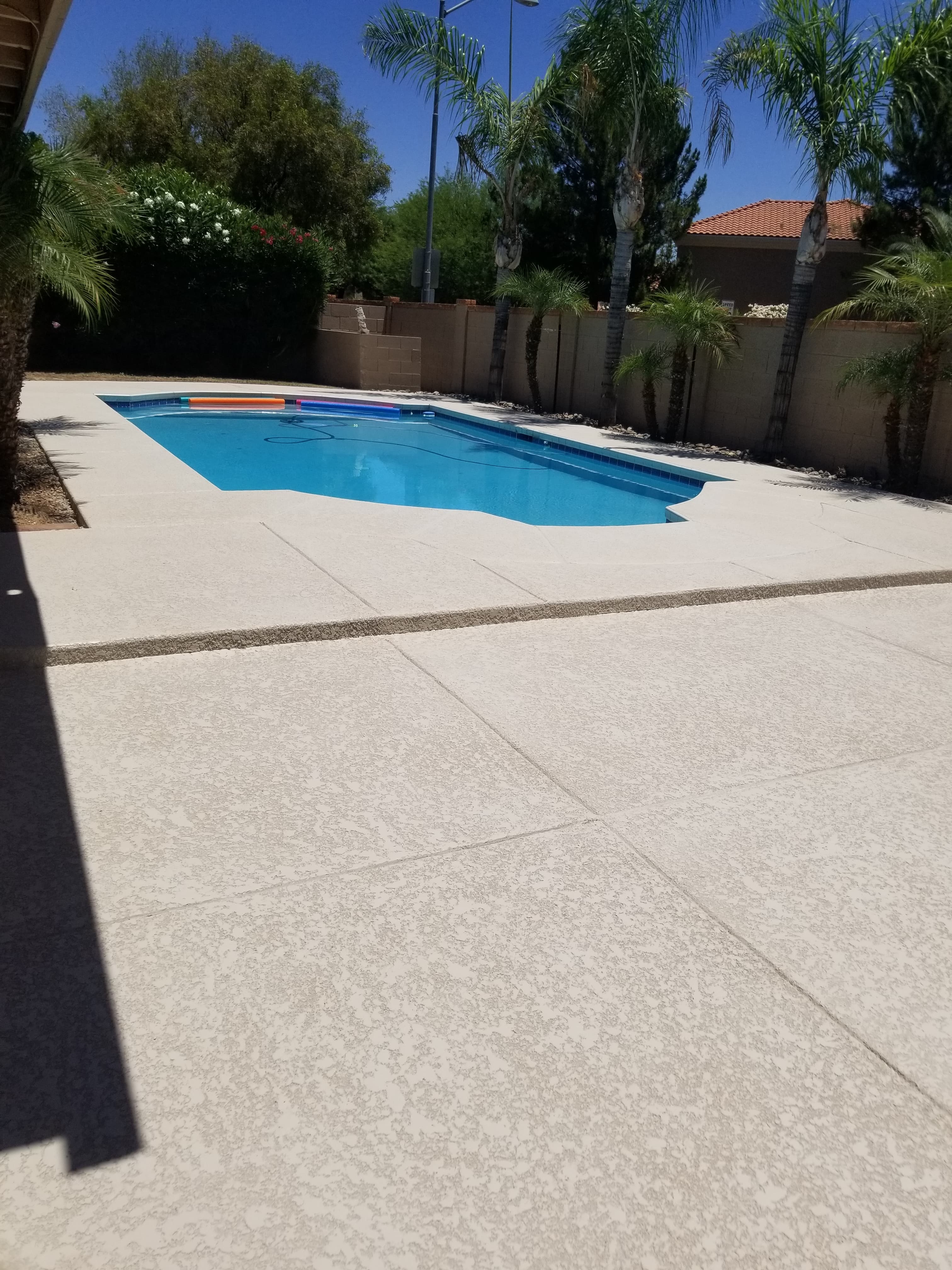 Pool deck project 5