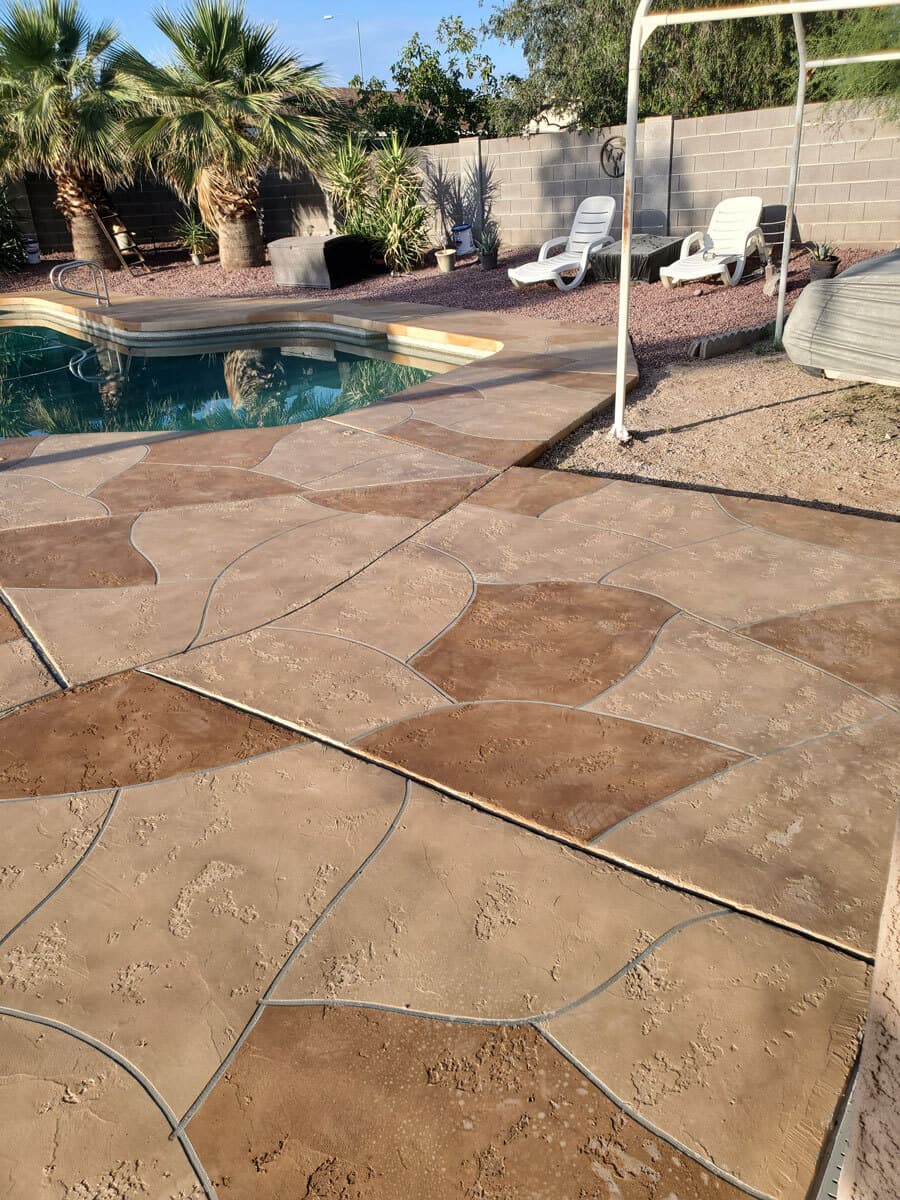 Pool deck project 6