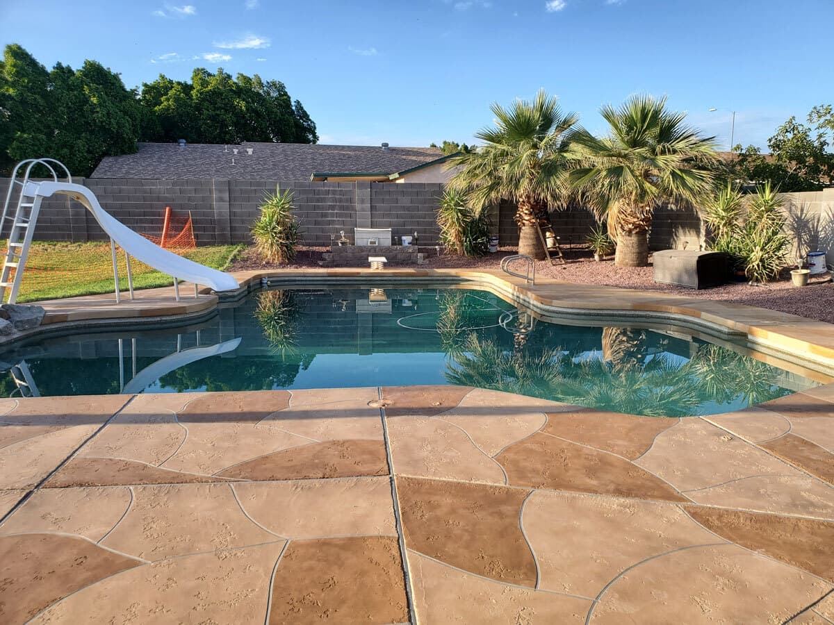 Pool deck project 7