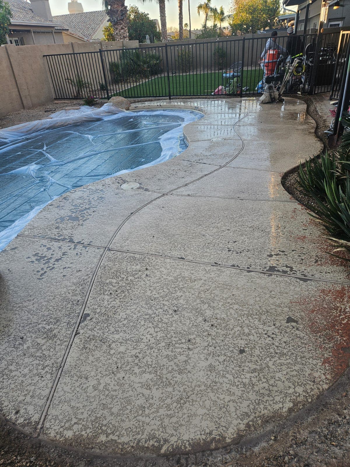 Altra Cool Deck pool deck restoration project