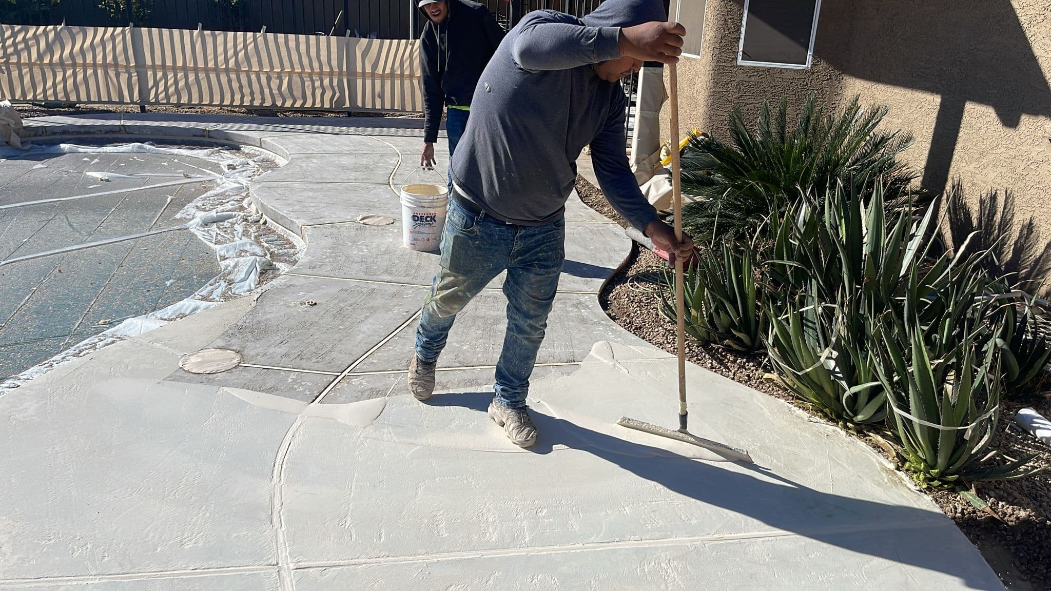 Altra Cool Deck pool deck restoration project