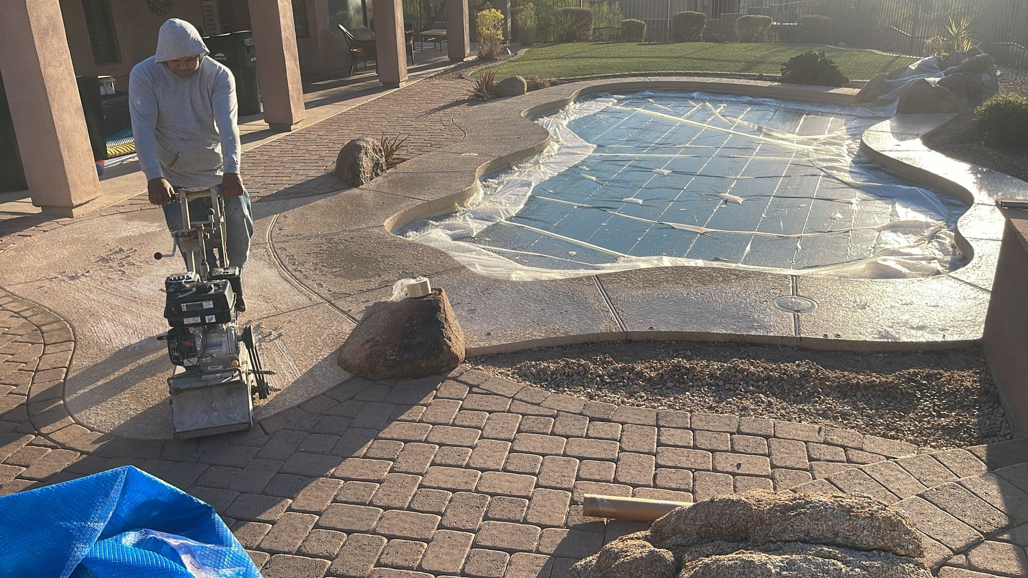 Altra Cool Deck pool deck restoration project